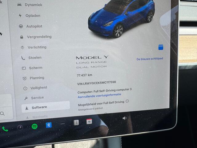 Tesla Model Y Long Range AWD 75 kWh | Full Self Driving 3 | 1e Eigenaar