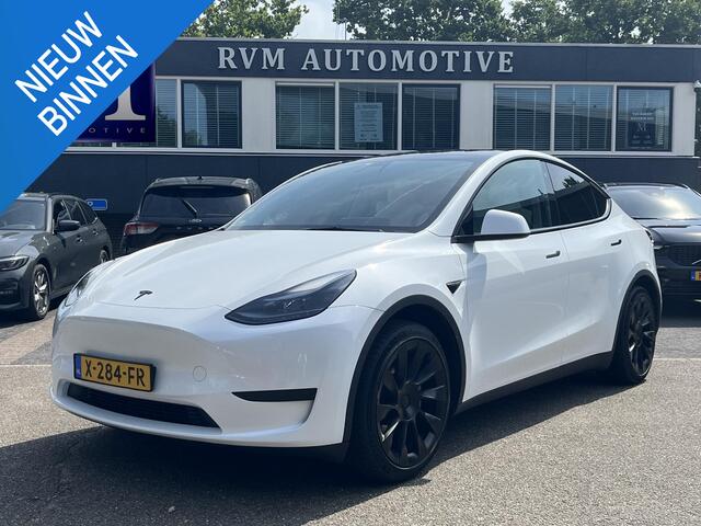 Tesla Model Y RWD 58 kWh AUTOPILOT | WIT LEDER | AFNEEMBARE TREKHAAK