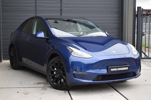 Tesla Model Y Long Range AWD 75 kWh | LEDER | PANORAMADAK | STUUR/STOELVERWARMING | AUTOPILOT | CLIMATE CONTROL | CRUISE CONTROL | PDC | LMV