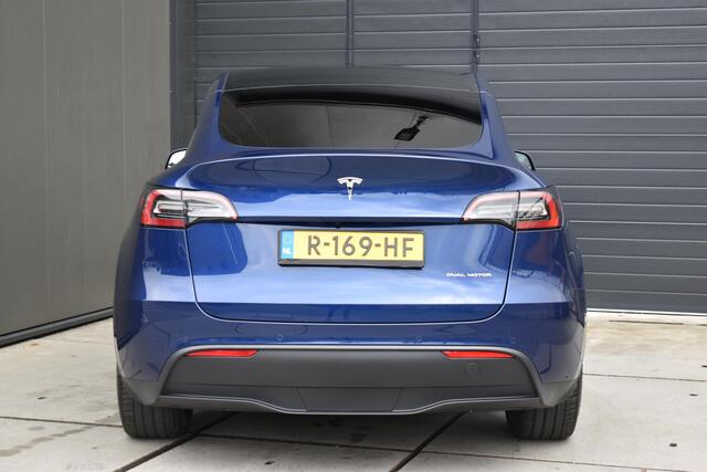 Tesla Model Y Long Range AWD 75 kWh | LEDER | PANORAMADAK | STUUR/STOELVERWARMING | AUTOPILOT | CLIMATE CONTROL | CRUISE CONTROL | PDC | LMV