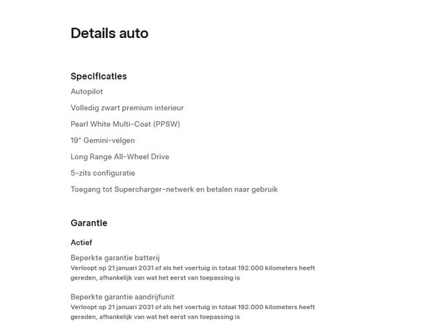 Tesla Model Y Long Range AWD 75 kWh Autopilot / Incl. BTW / TOP aanbieding!