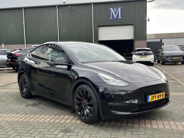Tesla Model Y Performance AWD 75 kWh VAN: ¤39.900,- VOOR: ¤37.877,- UW EINDEJAARSVOORDEEL: ¤2.023,-| AUTOPILOT| VOLLEDIGE FABRIEKSGARANTIE T/M 6-2026/80.000KM | AANDRIJFLIJN EN ACCU GARANTIE T/M 12-2030 of 192.000km