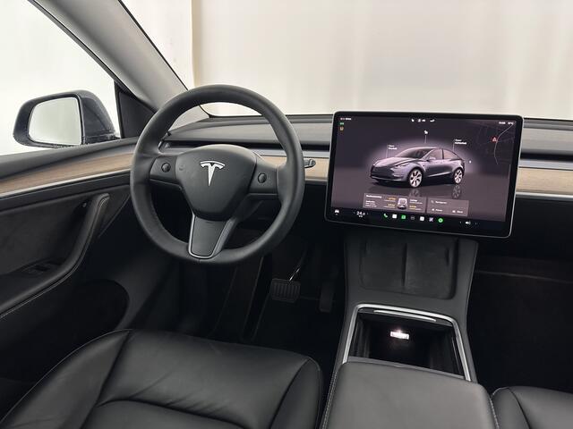 Tesla Model Y Long Range AWD 75 kWh [ 3-Fase ] {SOH-87%} (INCL.BTW) Aut. *PANO-WINDOW | AUTO-PILOT | LUXURY-LEATHER | NAVI-FULLMAP | MATRIX-LED | KEYLESS | CAMERA | DAB+ | HEATED-COMFORTSEATS | PRIVACY-GLASS | 19''ALU*