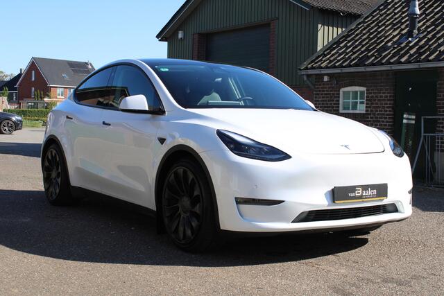 Tesla Model Y PERFORMANCE AWD 75 kWh SOh 92,4% PANO LEER AUTOPILOT 87000KM!!!