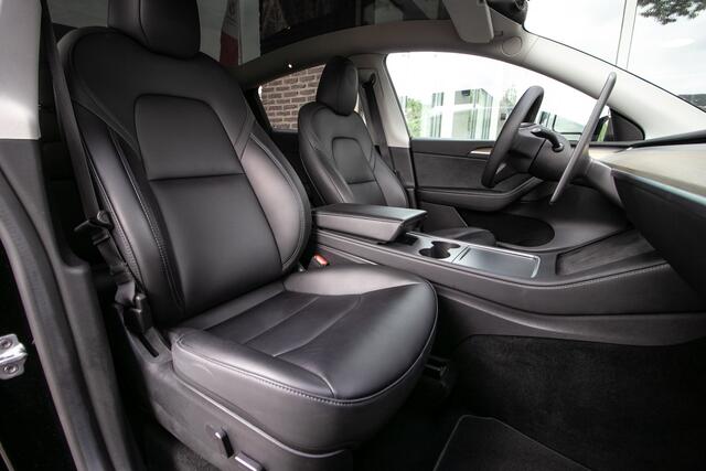 Tesla Model Y Long Range AWD 75 kWh - Stoel/stuurverw. | Panodak | Leder