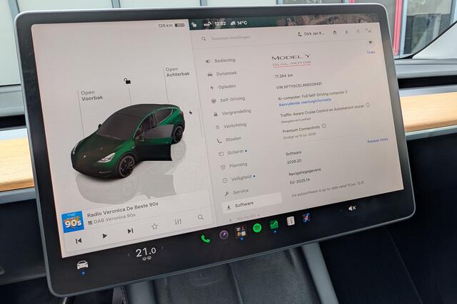 Tesla Model Y Performance AWD 75kWh Trekhaak SOH 92%