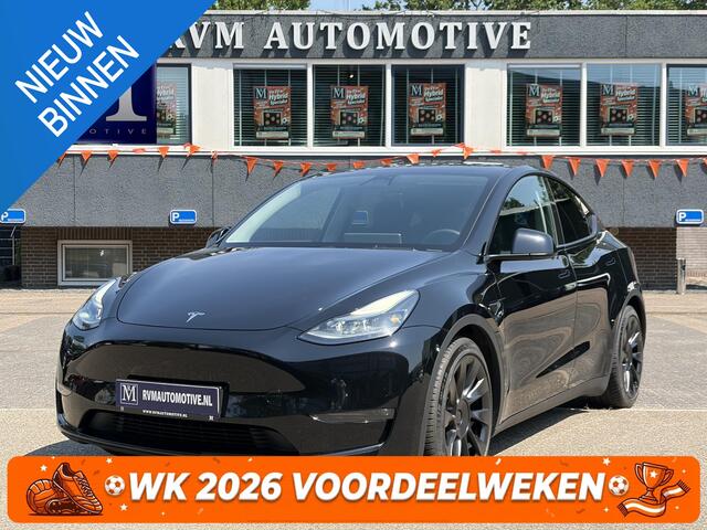Tesla Model Y Performance AWD 75 kWh VAN: 42.900,- VOOR: 39.877,- UW WKVOORDEEL: 3.023,- | RIJKLAAR GELEVERD | 12 MND BOVAG GARANTIE | TESLA GARANTIE ACCU + AANDRIJFLIJN T/M 03-2031/ 240.000KM|