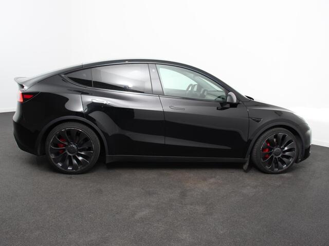 Tesla Model Y Performance Long Range AWD 75 kWh Climate control Adaptieve cruise control Achteruitrijcamera Panoramadak Keyless Stuurverwarming Stoelverwarming LED Navigatie Parkeersensoren