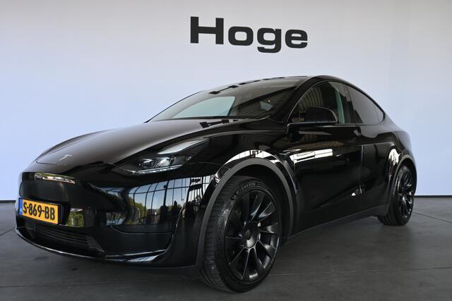 Tesla Model Y RWD 58 kWh SOH 92% Clima Navigatie Panoramadak Leder Trekhaak Rijklaarprijs! Inruil Mogelijk!