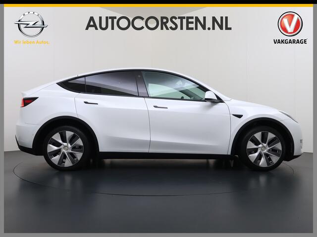 Tesla Model Y Long Range AWD 75kWh 514PK Warmtepomp Stuur+Stoel+Achterbankverwarming Panoramadak Camera's Adap.Cruise Navi Ecc Premium-Audio Leder SOH 91,4% 4WD Keyless Intel Atom®-Processor Privacy Glas Lmv Matrix Led Dodehoekdetectie