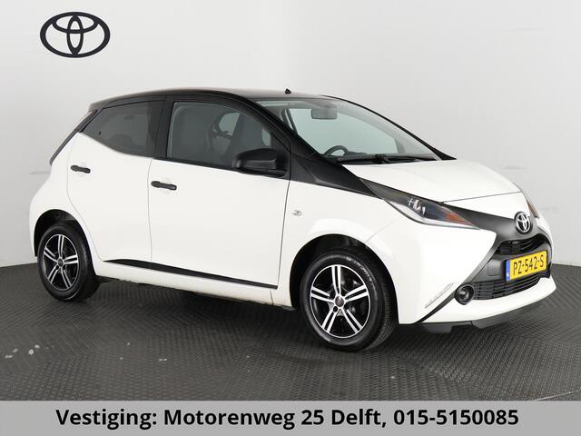 Toyota AYGO 1.0 VVT-I-X-NOW AIRCO 100% ONDERHOUDEN 5-DEURS.ELEKTRISCHE RAMEN.GARANTIE TOT 10-2027