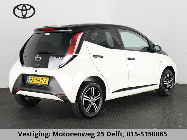 Toyota AYGO 1.0 VVT-I-X-NOW AIRCO 100% ONDERHOUDEN 5-DEURS.ELEKTRISCHE RAMEN.GARANTIE TOT 10-2027