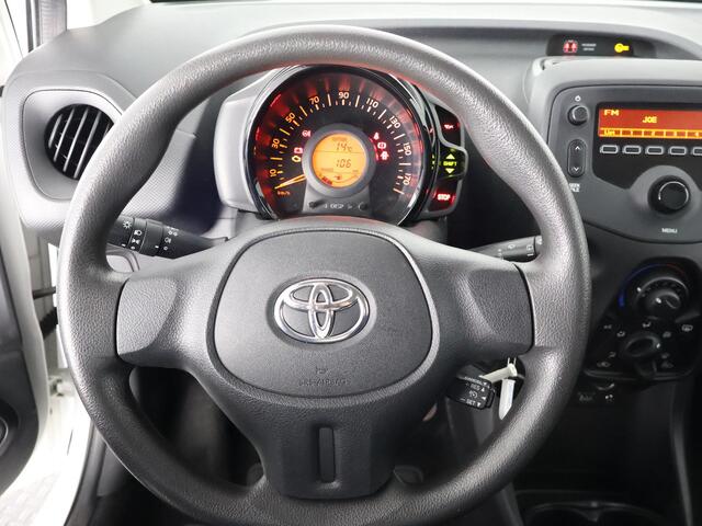 Toyota AYGO 1.0 VVT-I-X-NOW AIRCO 100% ONDERHOUDEN 5-DEURS.ELEKTRISCHE RAMEN.GARANTIE TOT 10-2027