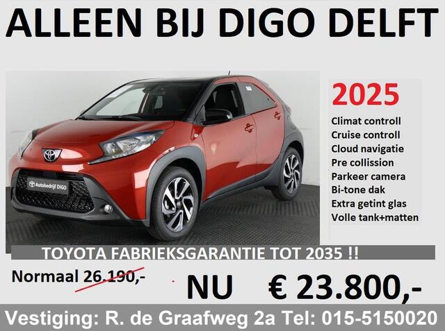 Toyota AYGO X 1.0 VVT-i S-CVT Pulse | Stoelverwarming| Adaptief Cruise Control | Apple Carplay & Android auto |