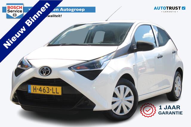Toyota AYGO 1.0 VVT-i x | Incl. 12 maanden garantie | 5-deurs | Airco | Bluetooth | Elektrische ramen voor | Stuurwiel multifunctioneel