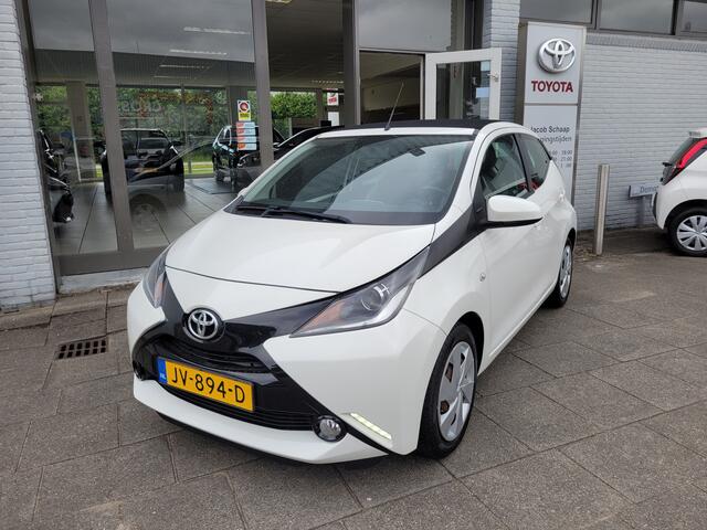 Toyota AYGO 1.0 VVT-i x-wave |El.bed. vouwdak, Airco, el.ramen, cruisectr.