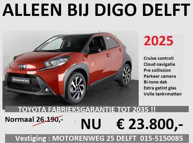 Toyota AYGO X 1.0 VVT-i S-CVT PULS-PACK AUTOMAAT ** DIRECT LEVERBAAR***VOORRAADDEAL**