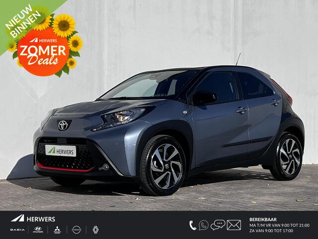 Toyota AYGO X 1.0 VVT-i MT Pulse / Dealer onderhouden / Achteruitrijcamera / Adaptieve CC / Parkeersensoren V+A / 17" LM wielen / Climate control / Navigatie via Apple Carplay Android /