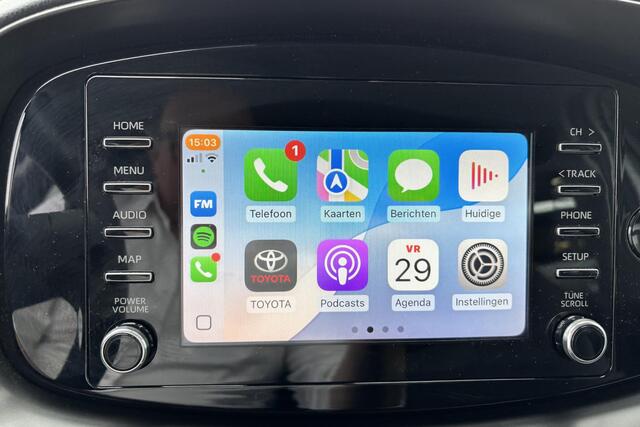 Toyota AYGO X 1.0 VVT-i MT Play, Apple carplay, Android auto , Parkeercamera, Adaptieve Cruise Control.