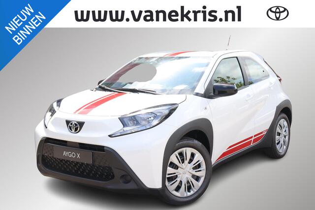 Toyota AYGO X 1.0 VVT-i Play , Rode accenten, Nieuw en direct leverbaar met ¤663,- voordeel