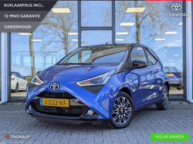 Toyota AYGO 1.0 VVT-i x-clusiv | Climate control | Half-leer | Led | Camera | Bluetooth | DAB