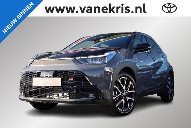 Toyota AYGO X Hybrid 115 GR Sport, Nieuw en in juli leverbaar met ¤1.000,- inruilpremie!