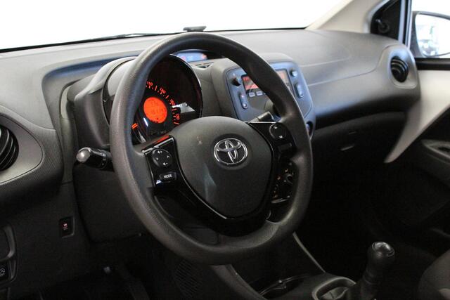 Toyota AYGO 1.0 VVT-i x-fun | 5-DEUR | AIRCO | ELEK-RAMEN | LED | NL-AUTO+N.A.P! | CPV | TEL/MEDIA | AUX |