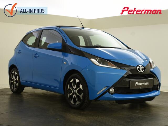 Toyota AYGO 1.0 VVT-i x-cite cabrio | Open dak | Carplay | Camera | Halfleer