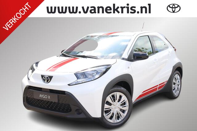 Toyota AYGO X 1.0 VVT-i Play , Rode accenten, Achteruitrij Camera, Adaptieve Cruise, Lane assist, Apple & Android auto Demo Voordeel!