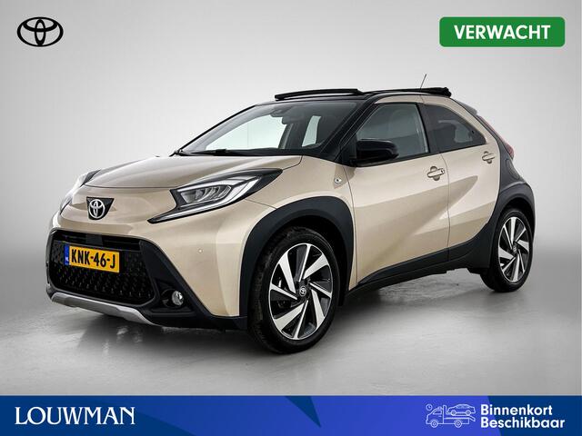 Toyota AYGO X 1.0 VVT-i S-CVT Envy Canvas Dak | BTW voertuig | Parkeersensoren voor+achter | Keyless Entry/Start | Climate Control | Draadloze telefoonlader | Navigatie | Apple CarPlay/Android Auto | Achteruitrijcamera |