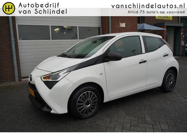 Toyota AYGO 1.0 VVT-I X-FUN 5DRS ORIGINEEL NEDERLANDS DEALER ONDERHOUDEN AIRCO CRUISECONTROL BLUETOOTH LED ELECTR.RAMEN RADIO USB AUX