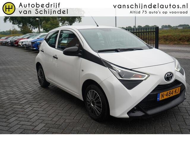 Toyota AYGO 1.0 VVT-I X-FUN 5DRS ORIGINEEL NEDERLANDS DEALER ONDERHOUDEN AIRCO CRUISECONTROL BLUETOOTH LED ELECTR.RAMEN RADIO USB AUX