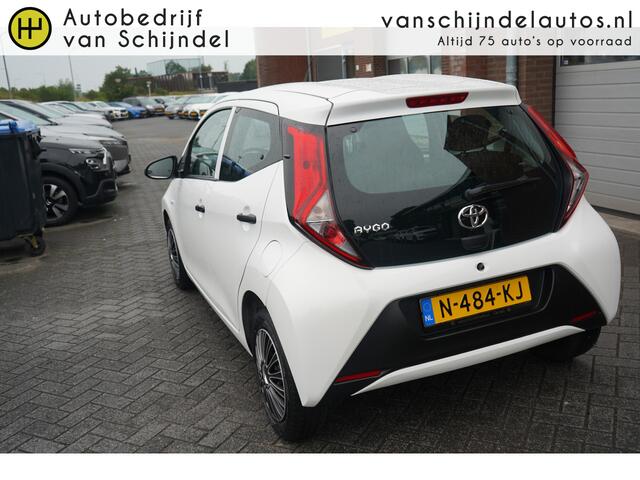 Toyota AYGO 1.0 VVT-I X-FUN 5DRS ORIGINEEL NEDERLANDS DEALER ONDERHOUDEN AIRCO CRUISECONTROL BLUETOOTH LED ELECTR.RAMEN RADIO USB AUX