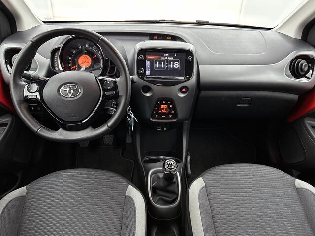 Toyota AYGO 1.0 VVT-i x-joy | Dealer onderhouden | Apple CarPlay/Android Auto | Climate Control | DAB | Automatische verlichting | Velgen | Elektrische ramen voor | Buitenspiegels elektrisch verstelbaar |