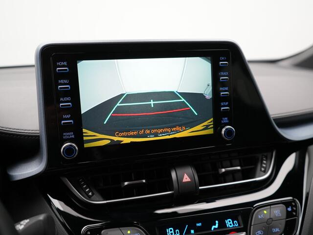 Toyota C-HR 2.0 Hybrid Dynamic 184pk Dealer O.H | Trekhaak Afn. | Adaptive Cruise | Camera | Apple Carplay | Sportstoelen Verwarmd | 18"L.M | Keyless | BLIS |