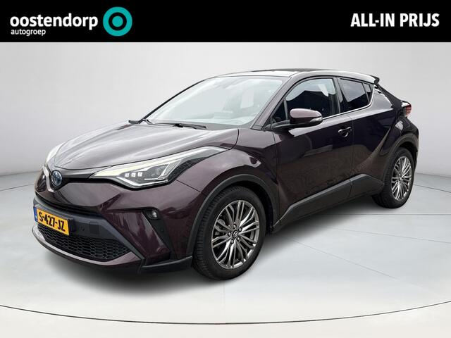 Toyota C-HR 1.8 Hybrid Executive **LEDER BEKLEDING/ STOEL EN STUURWIELVERWARMING/ ADAPTIEF CRUISE CONTROL/ 36 MAANDEN GARANTIE**