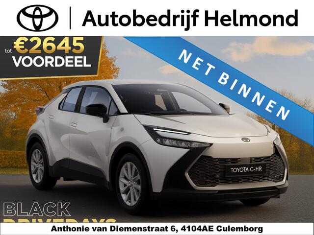 Toyota C-HR 1.8 Hybrid 140 Active ¤33.650,- RIJKLAAR! Nu ¤2.645,- voordeel! Nu extra scherp geprijsd!