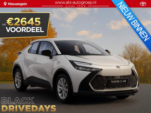 Toyota C-HR 1.8 Hybrid 140 Active ¤33.650,- RIJKLAAR! Nu ¤2.645,- voordeel! Nu extra scherp geprijsd!