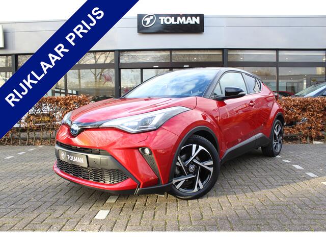 Toyota C-HR 1.8 Hybrid Dynamic Plus Bi-Tone | Rijklaar | Stoel-/stuurverw. | Blind Spot | LED | Apple/Android | Keyless | Parkeersens. v+a