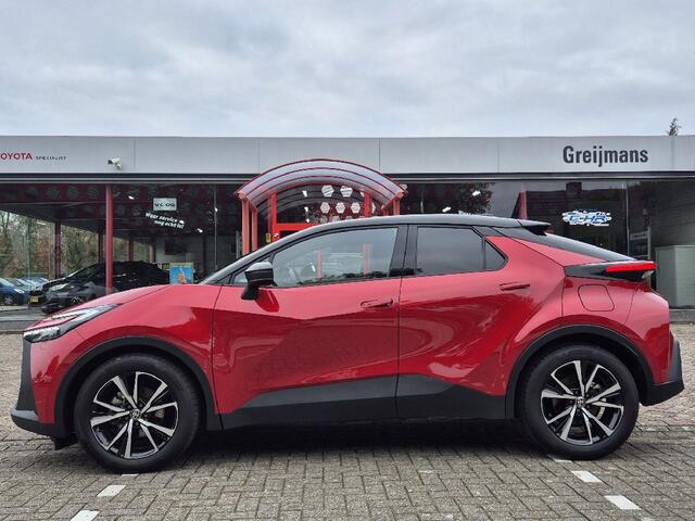 Toyota C-HR 1.8 Hybrid 140 Dynamic Bi-Tone Premium Rood | 2025