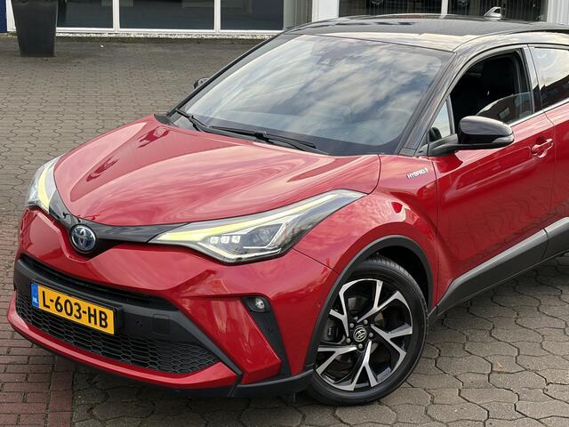 Toyota C-HR 1.8 Hybrid Bi-Tone Camera, Stuurvrw., Carplay, Rijklaar met beurt & garantie!