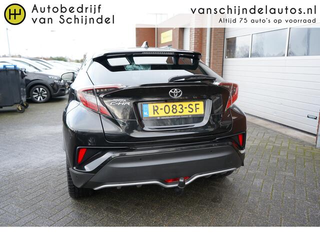 Toyota C-HR 1.2 Style LUXE! TREKHAAK - CAMERA - NAVI - STOELVERWARMING - HALF LEDER - PARKEERSENSOREN V+A - RIJSTROOKSENSOR - KEYLESS - 18 INCH LMV - CLIMA - DAB+ - BLUETOOTH - PRIVACYGLAS - PARKEERHULP
