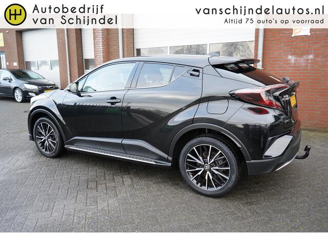 Toyota C-HR 1.2 Style LUXE! TREKHAAK - CAMERA - NAVI - STOELVERWARMING - HALF LEDER - PARKEERSENSOREN V+A - RIJSTROOKSENSOR - KEYLESS - 18 INCH LMV - CLIMA - DAB+ - BLUETOOTH - PRIVACYGLAS - PARKEERHULP