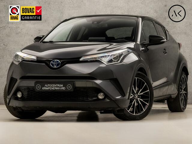 Toyota C-HR 1.8 Hybrid Sport Automaat (NAVIGATIE, CAMERA, STOELVERWARMING, GETINT GLAS, SPORTSTOELEN, XENON, ADAPTIVE CRUISE, ZWART HEMEL, NIEUWSTAAT)