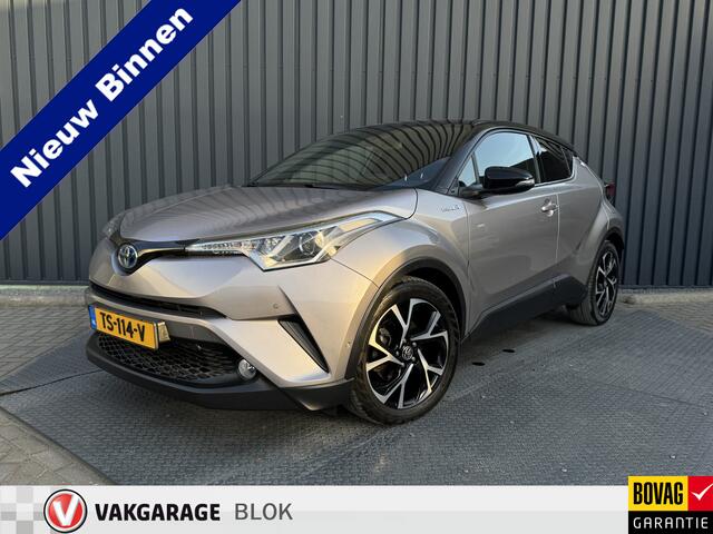 Toyota C-HR 1.8 Hybrid Bi-tone | Trekhaak afnb. | Dodehoeksensoren | Stuur & Stoel verw. | Prijs Rijklaar!!