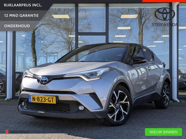 Toyota C-HR 1.8 Hybrid Bi-Tone | Stoelverw. | Dodehoek | Camera | ACC | Keyless | LED-pakket