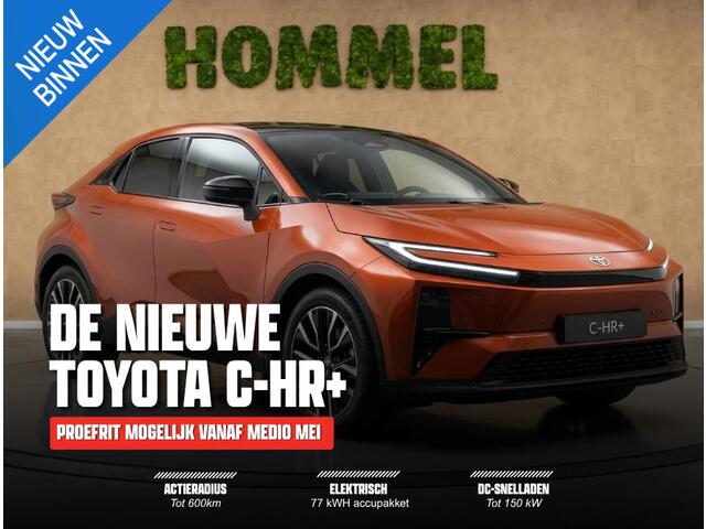 Toyota C-HR First Edition 77 kWh - NIEUW MODEL TOYOTA C-HR+ - VANAF MEI PROEF TE RIJDEN BIJ AUTO HOMMEL! - VANAF: ¤37.995!