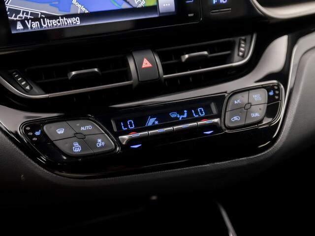 Toyota C-HR 1.8 Hybrid Sport Automaat (NAVIGATIE, CAMERA, JBL AUDIO, STOELVERWARMING, KEYLESS, SPORTSTOELEN, GETINT GLAS, ADAPTIVE CRUISE, NIEUWSTAAT)