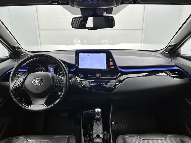 Toyota C-HR 1.8 Hybrid Bi-tone Plus | Dealer onderhouden | JBL | Dodehoek detectie | Stoel+stuurverwarm0ing | Parkeersensoren voor+achter met assistent | Trekhaak afneembaar | Lederen bekleding | Navigatie | volledig LED |