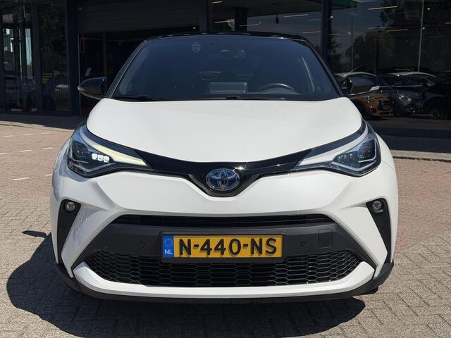 Toyota C-HR 1.8 Hybrid Bi-Tone AFNEEMBARE TREKHAAK | DODE HOEK DETECTIE | FULL LED PAKKET | LEDER | CAMERA | NAVAIGATIE | STOEL VERWARMING | AIRCO/ ECC | CRUISECONTROL | PARKEERSENSOREN | LANE ASSISTENT | DAB | KEY LESS ENTRY/GO |
